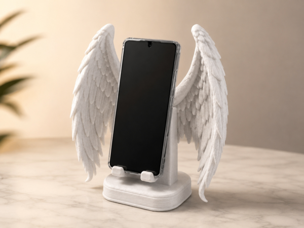 Angel Wing Phone Holder – Phone Stand by FoxForge 3D