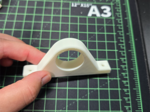 Curtain Rod Mount by FoxForge 3D