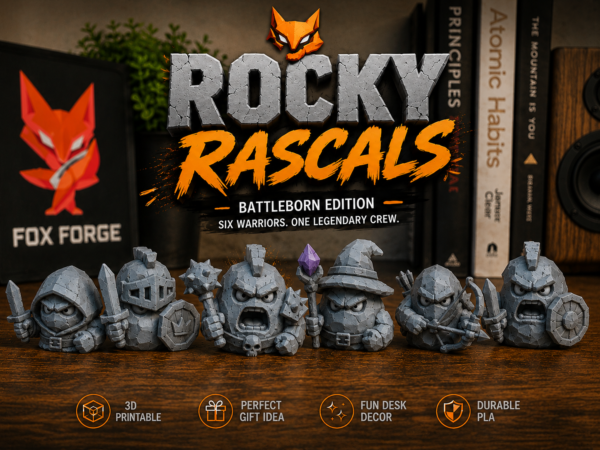 Rocky Rascals: Battleborn Edition by FoxForge 3D